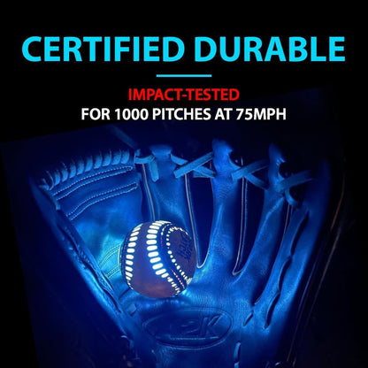 Light up Baseball, Glow in the Dark Baseball, Sports Gear Accessories Gifts for Boys 8 9 10 11 12 13 14 15 Years Old, Kids Teens All Ages Gift Ideas